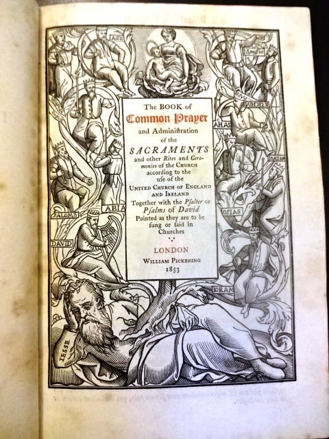 1855 Fine Binding Prayer Book Durer Holbein (1 of 5)