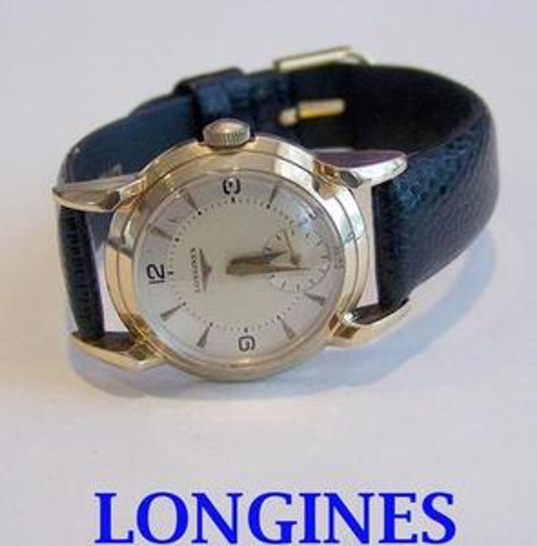 Solid 14k LONGINES Winding Watch c.1950s Cal.23Z* BEAUTIFUL LOGS* EXLNT* SERVICED: Solid 14k LONGINES Winding Watch c.1950s Cal.23Z* BEAUTIFUL LOGS* EXLNT* SERVICED Vintage Solid 14k LONGINES Winding Watch c.1950s Cal.23Z* EXLNT Condition* SERVICED . This Mens Longines watch is Swis