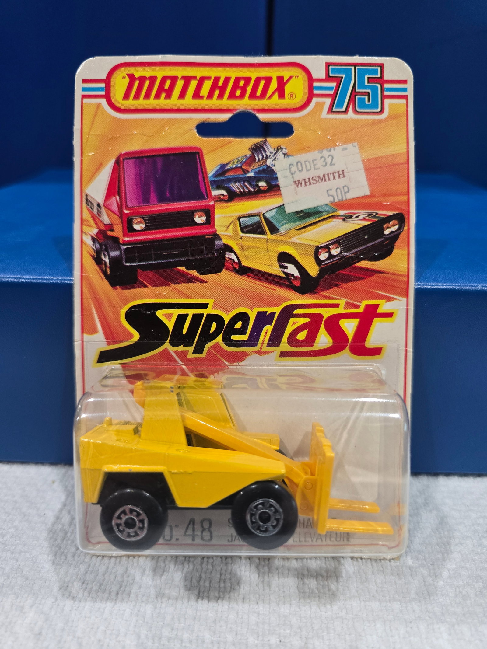 # 48 SAMBRON Jack Lift, All yellow, black, base, black interior, England base, (1 of 4)