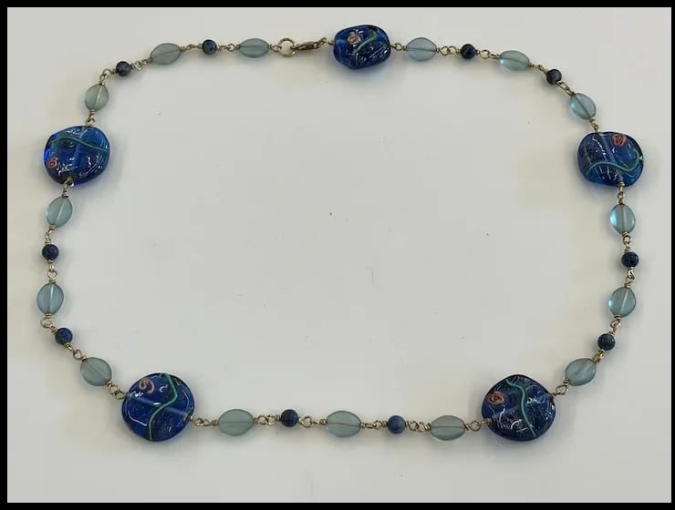 Vintage MURANO Glass Bead Necklace (1 of 6)