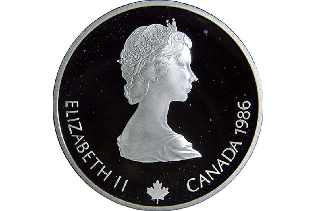 1988 Winter Olympics Calgary Silver Coin (1 of 2)