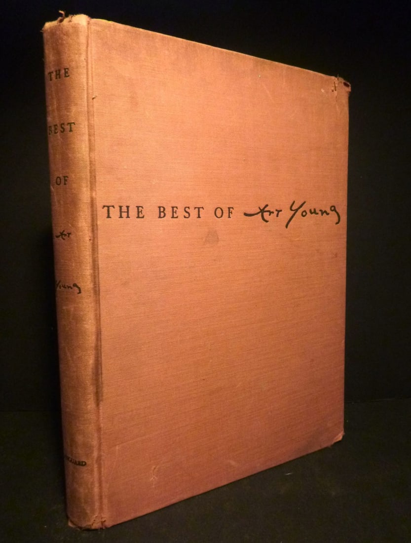 The Best of Art Young: Title:The Best of Art Young Author:Art Young (Cartoonist); Intro by Heywood Broun Date:1936 Publisher:Vanguard Press, NY Edition:First edition Additional Info:First Edition. Tan cloth hardcover with b