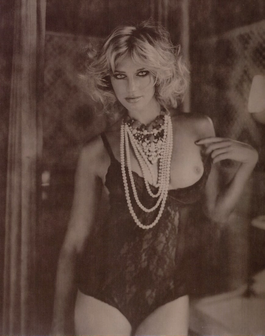 MARC LAGRANGE - Amour Clandestine, 2009: Artist: MARC LAGRANGE Print Title: Amour Clandestine, 2009 Printing Date: 2010s Medium: Photo-lithograph Printed in: Italy Image Size: approx. 13 x 10” Marc Lagrange (1957-2015) was a Belgian p