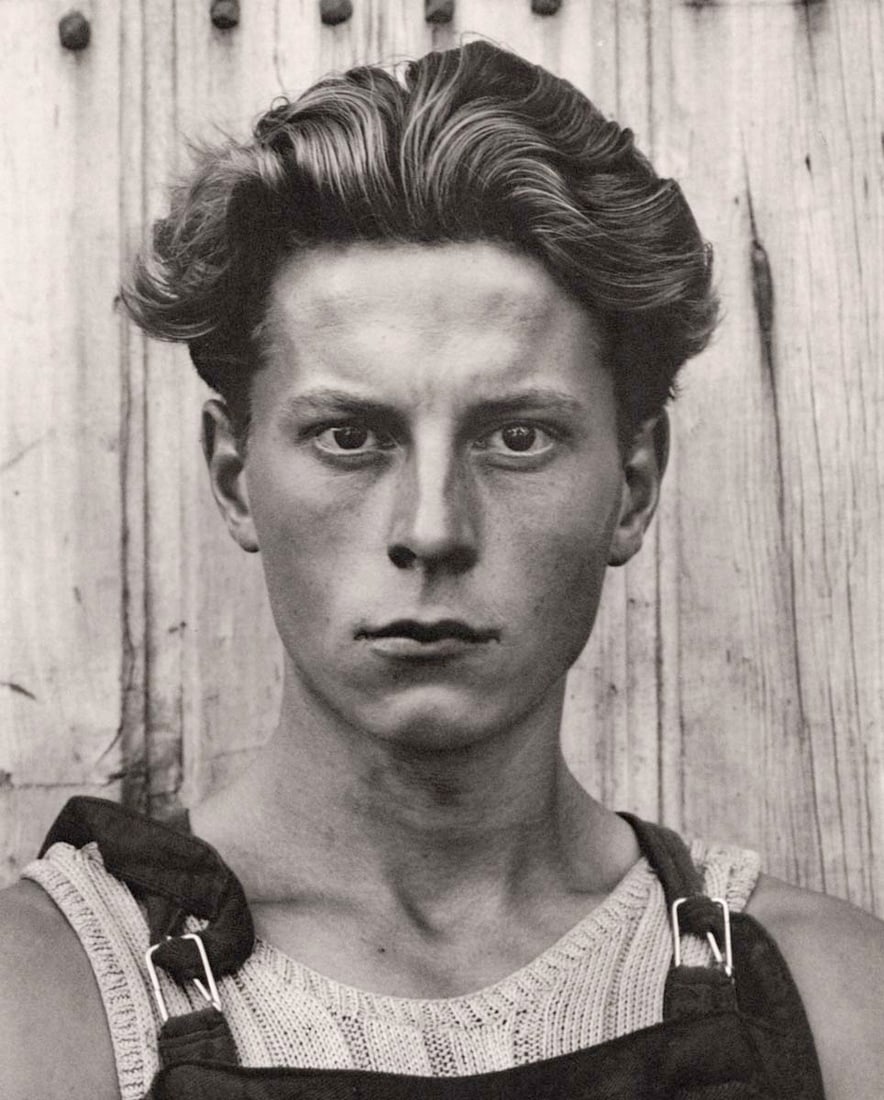 PAUL STRAND - Young Boy, Gondeville, France, 1951 (1 of 1)