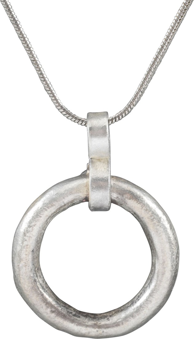 VIKING BEARD RING NECKLACE, 9TH-11TH CENTURY AD (1 of 3)