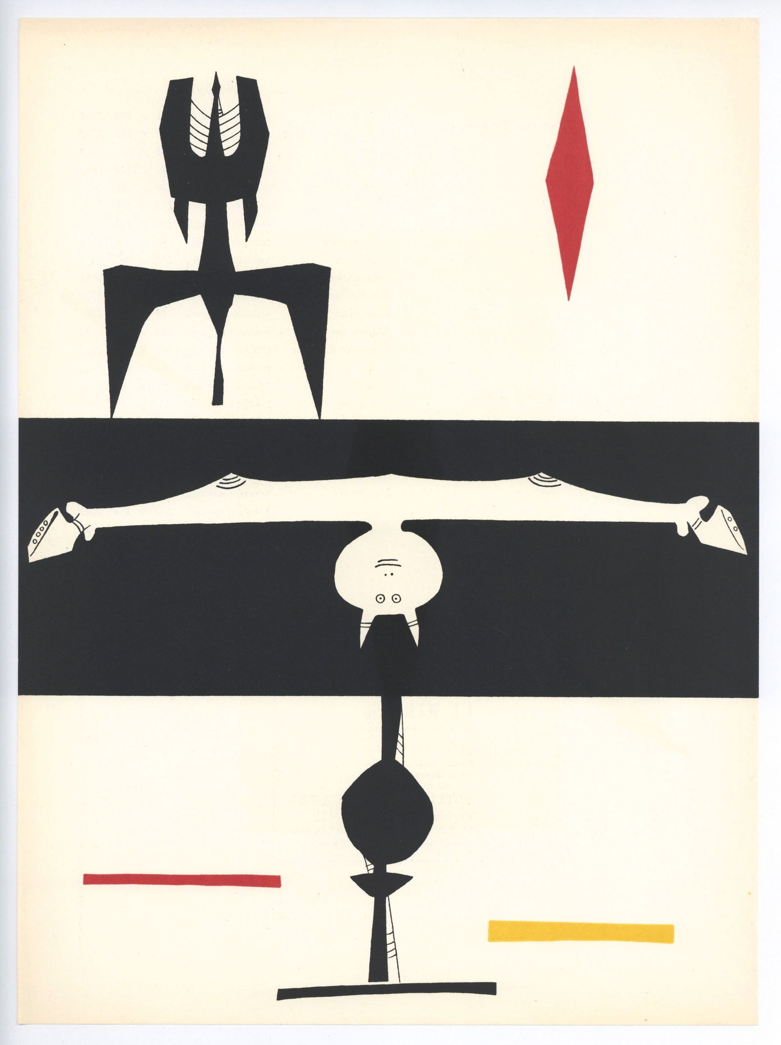 Wifredo Lam lithograph, 1953 (1 of 1)