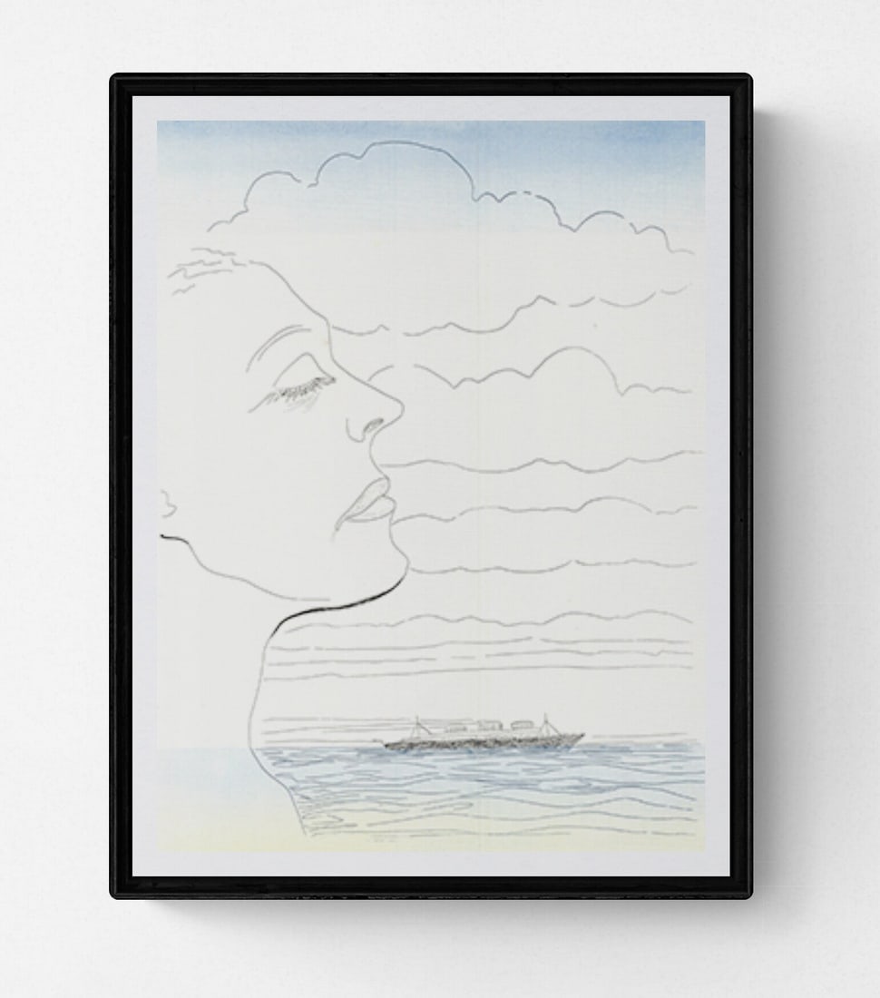 Elizabeth: Title:Elizabeth Artist:Man Ray Description:Elizabeth by Man Ray, 1972 Unsigned Offset Lithograph. Paper size is 11.25 x 9.25 inches, with an image size of 11.25 x 9.25 inches. The Offset Lithograph is