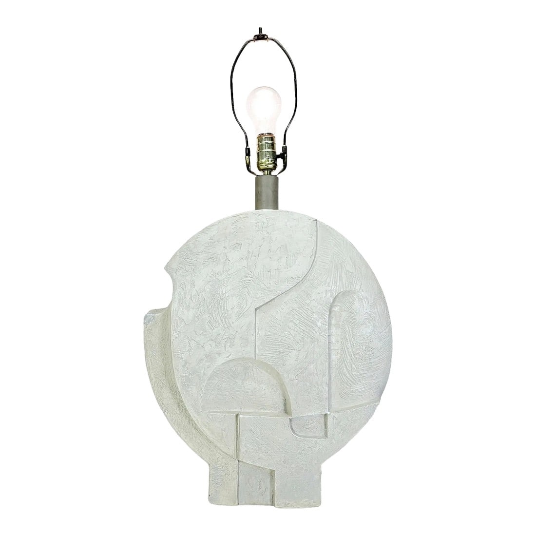 Plaster Cast Table Lamp by Casual Lamps California (1 of 12)