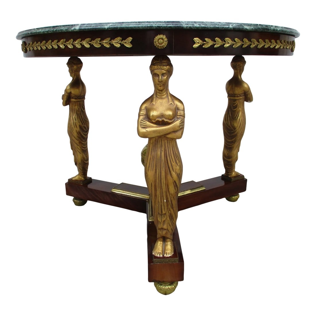 French Empire Style Gueridon Center or Grand Entryway Table (1 of 12)