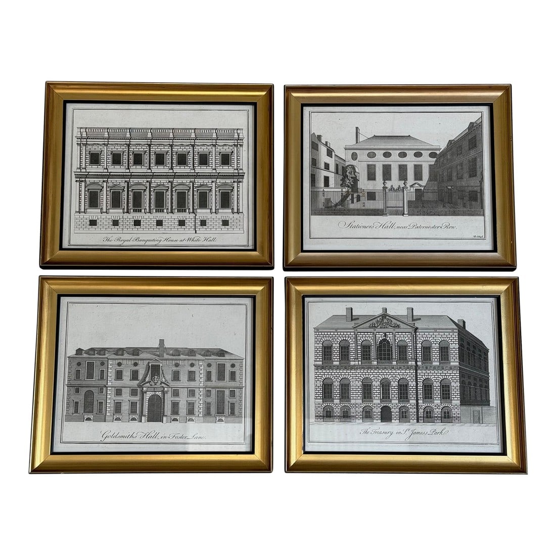 Vintage Historical Buildings Set of 4 England (1 of 10)