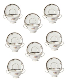 Wedgwood Osborne Cream Soup Svc. for 8