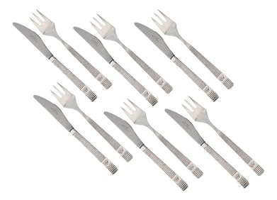 Midcentury British Airways Concorde Flatware, Service for Six