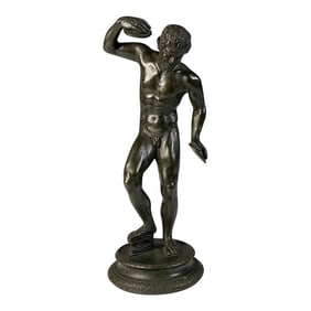 Mid 19th Century Dancing Faun Bronze