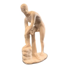 1980s Gladiator Borghese Statuette Figurine
