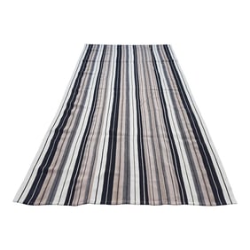 Turkish Organic Hemp Sisal Kilim Rug 4'9" X 9'3"