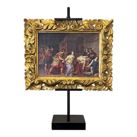 Framed Reproduction of "Cleopatra Captured by Roman Soldiers After the Death of Mark Antony"
