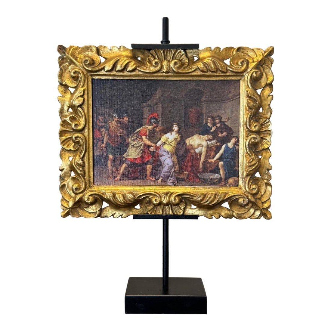 Framed Reproduction of "Cleopatra Captured by Roman Soldiers After the Death of Mark Antony" (1 of 10)