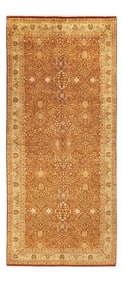 Mogul Collection Hand-Knotted Runner - Orange 6' 1" x 14' 1"