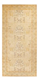 Mogul Collection Hand-Knotted Area Rug - Ivory 8' 1" x 17' 0"