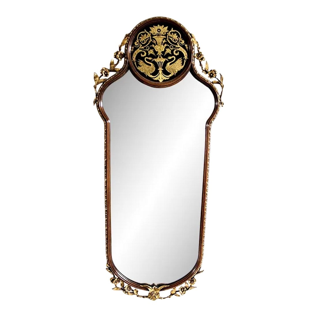 Antique Mirror Harry J Dean Company Detroit (1 of 11)