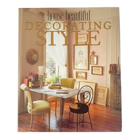 1992 House Beautiful Decorating Style Coffee Table Book