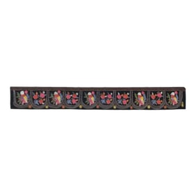 Animal Maotifs Suzani Velvet Table Runner