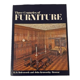 Vintage 1970s 'Three Centuries of Furniture' Hardcover Coffee Table Book