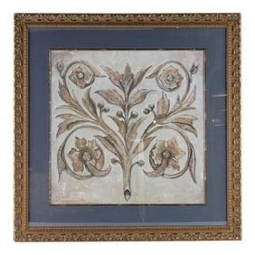 Late 20th Century Art Piece With Nice Frame