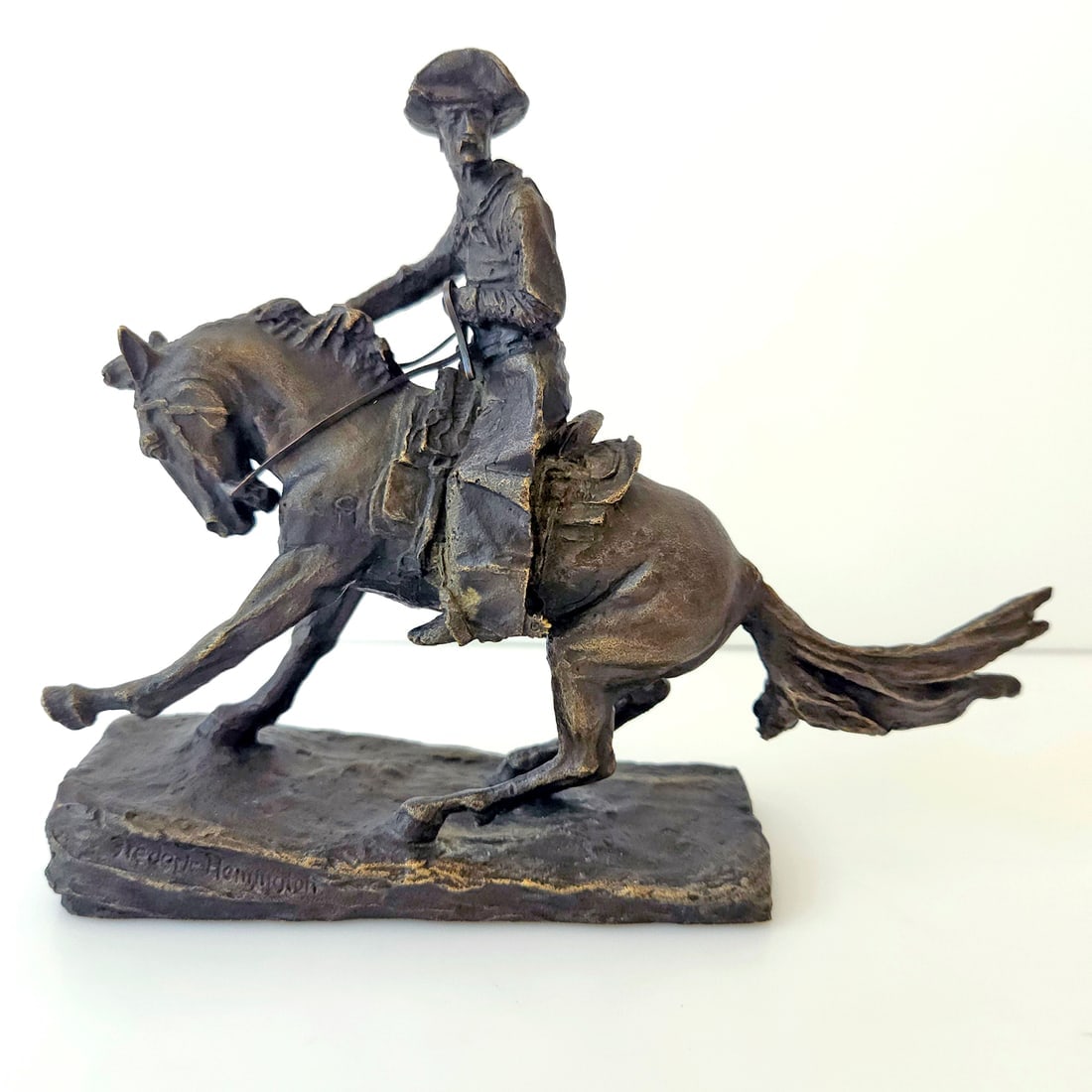 Frederic Remington The Cowboy by the Franklin Mint (1 of 10)