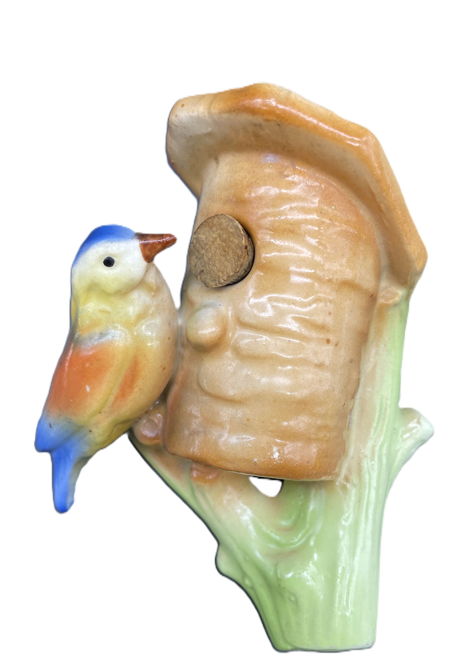 Vintage Czechoslovakia Wall Pocket Bird (1 of 8)