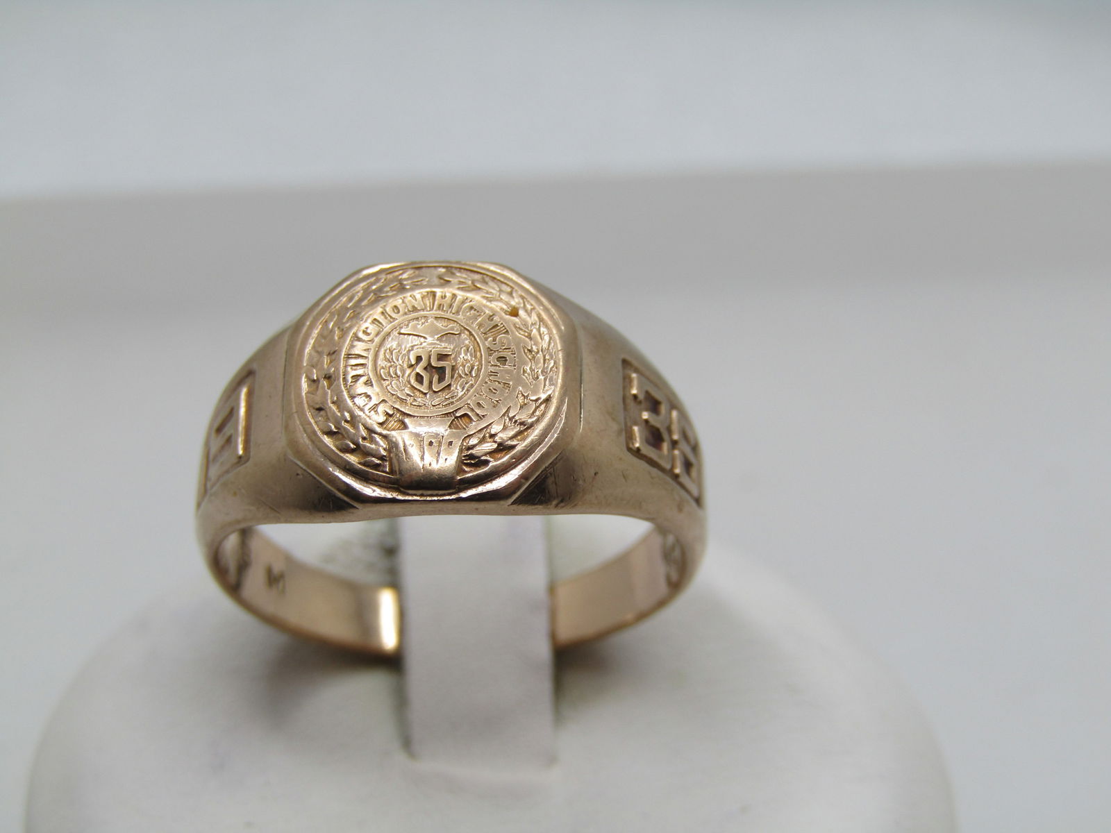 Vintage 10kt Slatington High School Ring, Size 9.5, Signed BBCO (1 of 7)