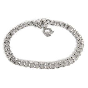 Vintage Elco Open Curb Chain Link Bracelet for Charms Sterling Silver, 6.12 Gram