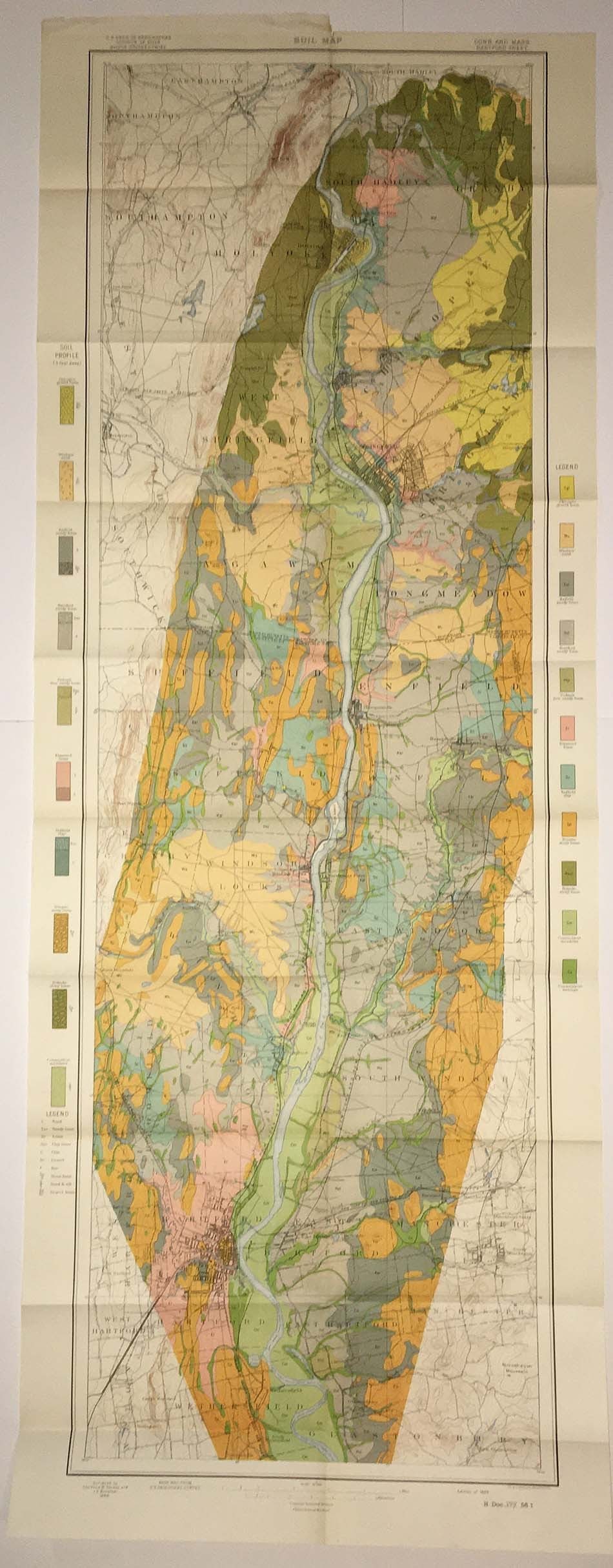 Soil Map Conn. and Mass. Hartford Sheet (1 of 3)