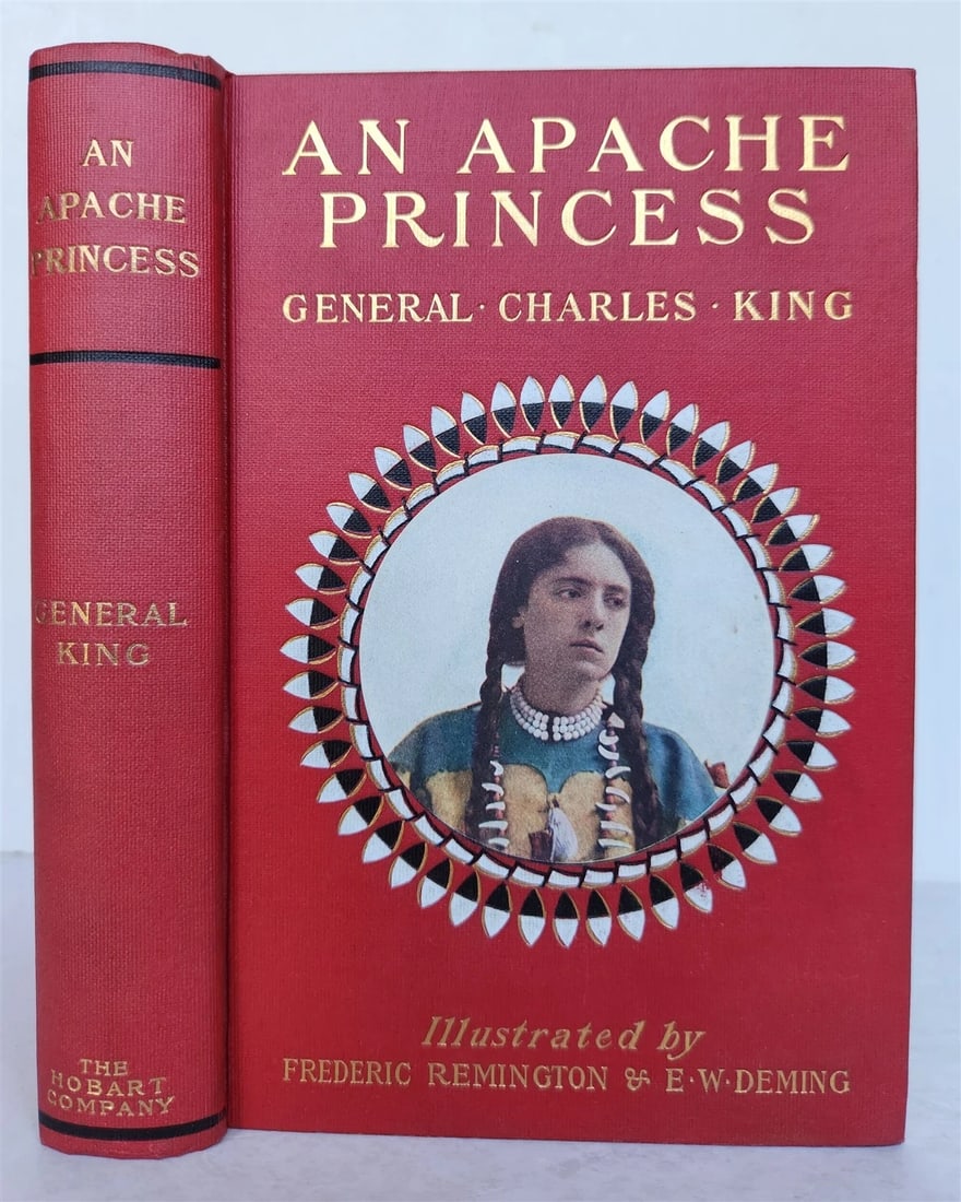 1903 AN APACHE PRINCESS by GENERAL CHARLES KING antique ILLUSTRATED (1 of 11)