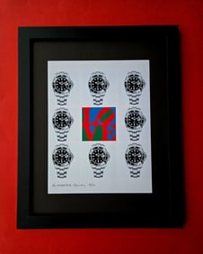 ALEXANDER DULAC | MY LOVE FOR ROLEX Hand Signed Authentic Print Ed of 10 COA