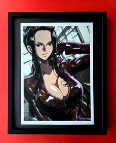 Death NYC LG Framed 16x20in Pop Art Original COA QUEEN ANIME WEARS FASHION 10