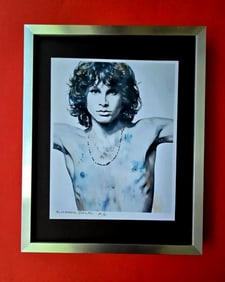 ALEXANDER DULAC | JIM MORRISON Hand Signed Authentic Print Edition of 10 COA