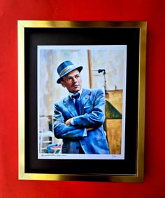 ALEXANDER DULAC | FRANK SINATRA Hand Signed Authentic Print Edition of 10 COA