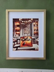 ALEXANDER DULAC | HERMES BIRKIN Hand Signed Authentic Print Edition of 10 | COA