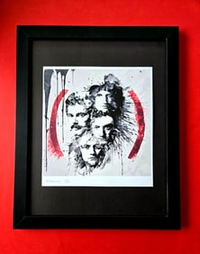 ALEXANDER DULAC | MY CUBIST QUEEN Hand Signed Authentic Print Ed. of 10 COA