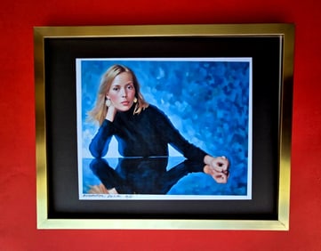 ALEXANDER DULAC | JONI MITCHELL Hand Signed Authentic Print Ed of 10 | COA