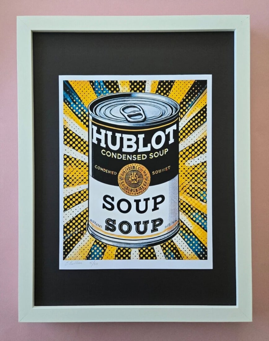 Oliver Gal Coco Chanel Soup Can Pop Art Print Coa