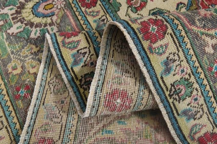 9'4x12'4 ft, PERSIAN MINIMALIST RUG, Oversized