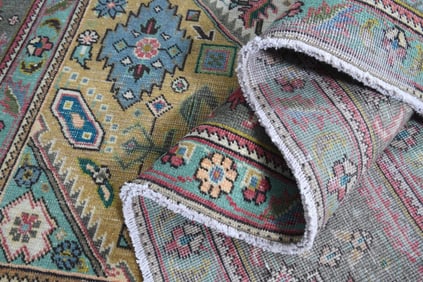 7'9x11'2 ft, OVERSIZED PERSIAN RUG