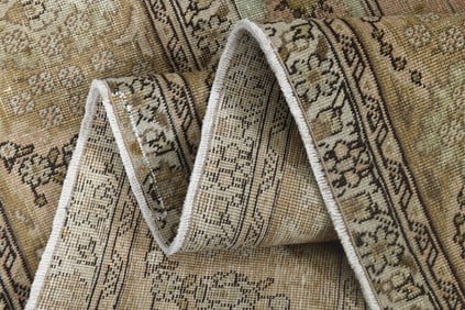 9'6x12'3 ft, OVERSIZED ORANGE BROWN, Minimalist