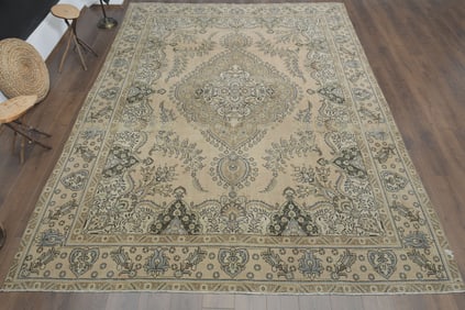 9'5x12'7 ft, VINTAGE TURKISH RUG