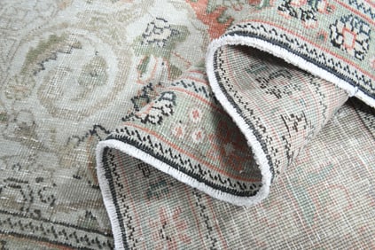 9'3x12'5 ft, ORANGE OVERSIZED RUG