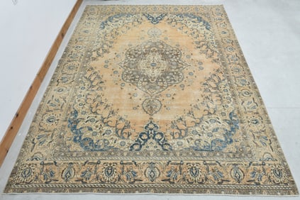 9'2x12'3 ft, ORANGE PERSIAN DÉCOR