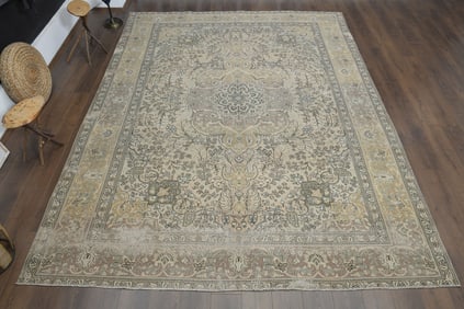 9'5x12'4 ft, ORANGE OVERSIZED DÉCOR