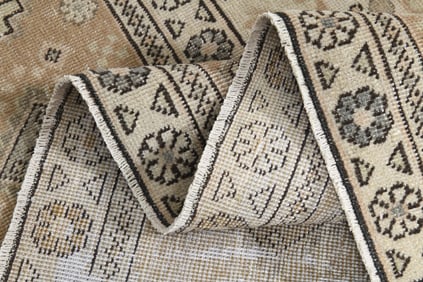 9'4x12'7 ft, OVERSIZED ORANGE BROWN, Minimalist Decor, Area